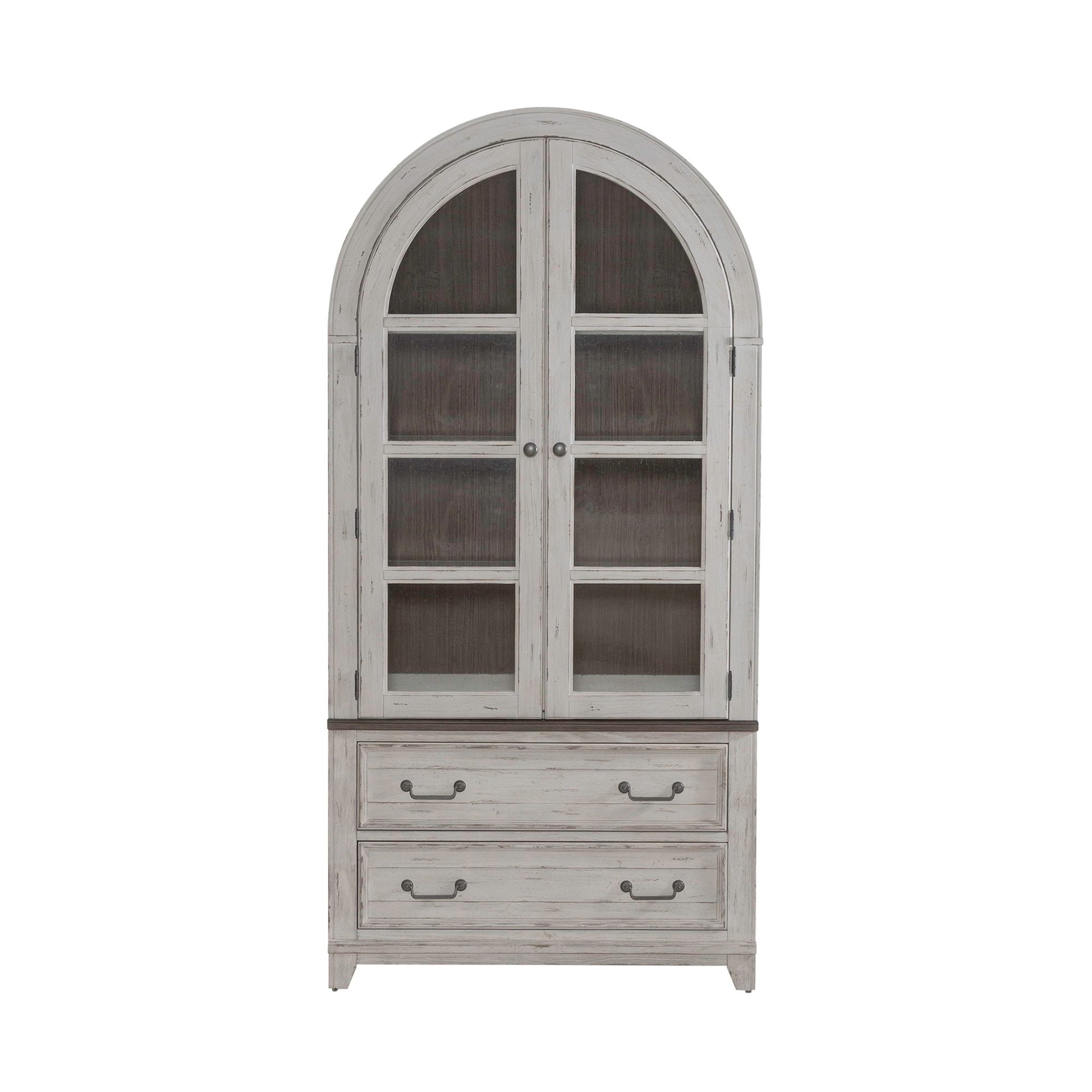 Liberty Furniture River Place - Curio Cabinet - White | Meri Furniture