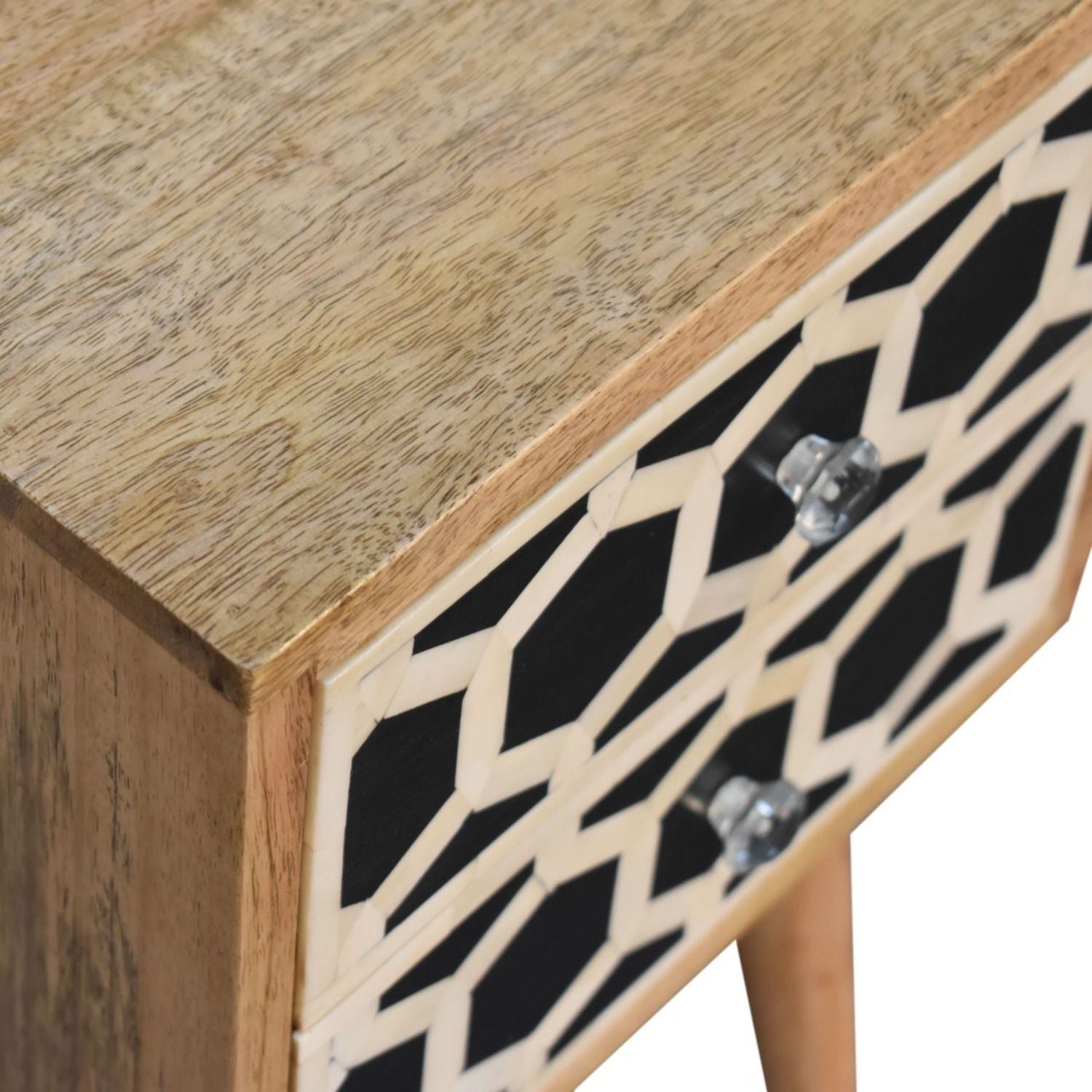 Inlay - Bone Inlay Drawer Nightstand
