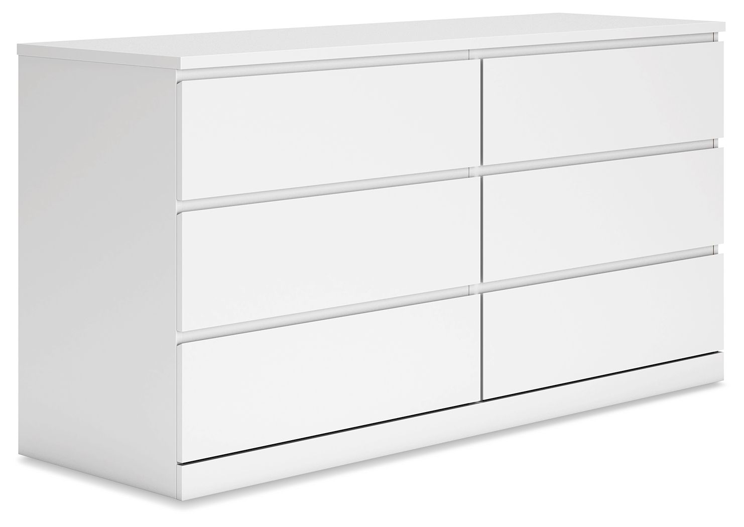 Signature Design by Ashley® Onita - White - Six Drawer Dresser | Meri Furniture