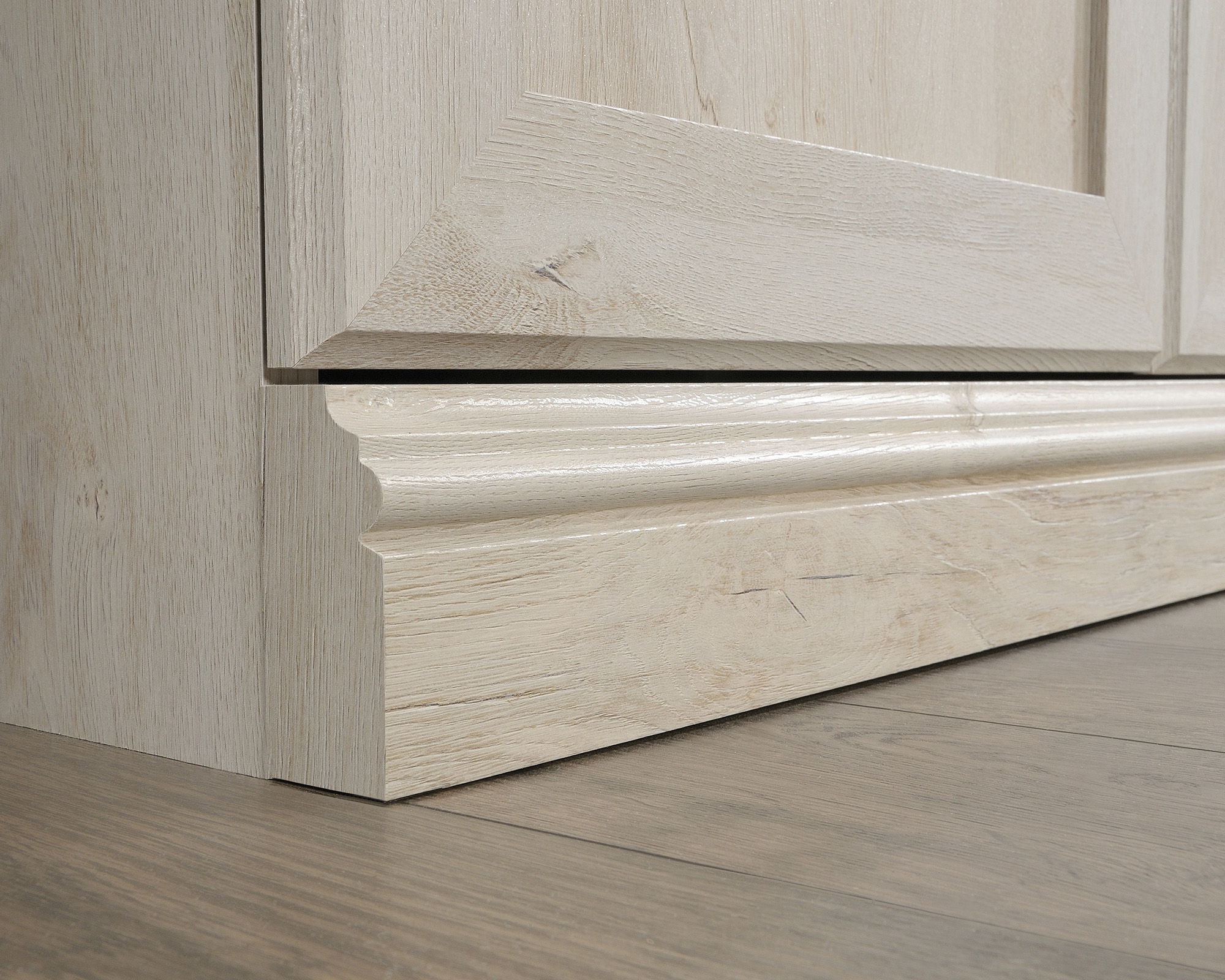 Bookcase With Doors in Chalked Chestnut