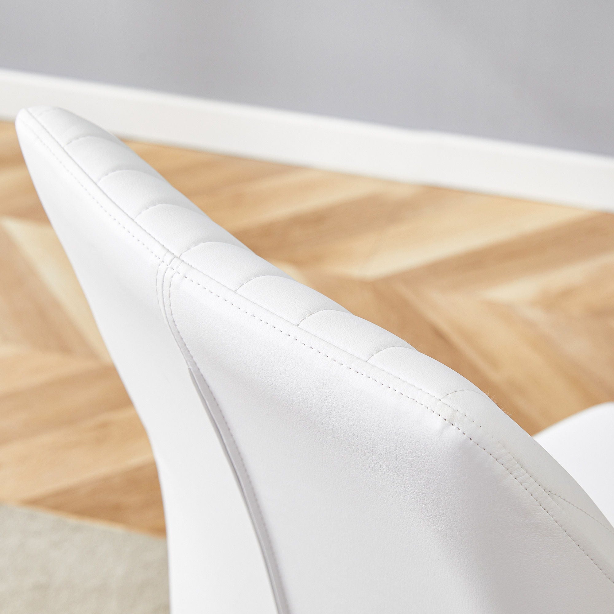 Luxury Simple Chair With Metal Gold Leg