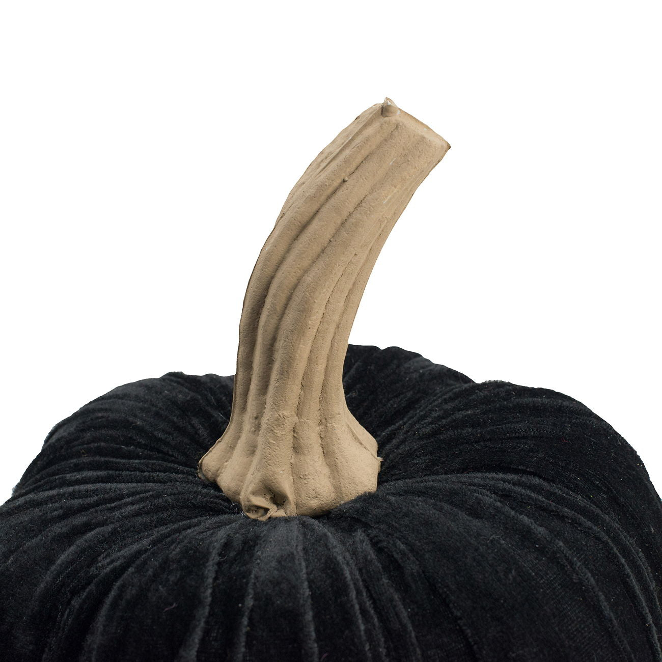 Velvet Pumpkin Large, For Holiday Halloween Decor