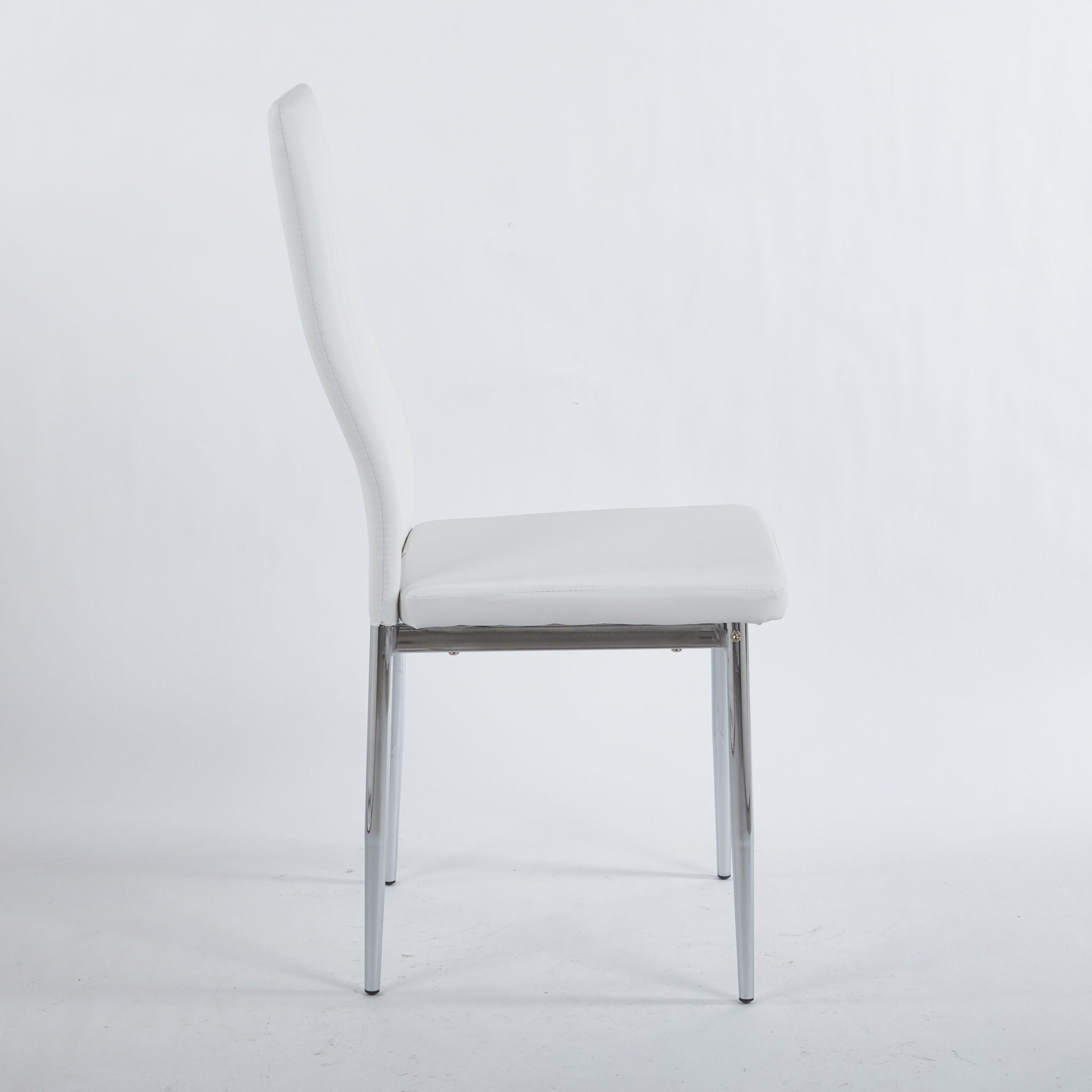 Chrome Leg Dining Chair (Set of 4)