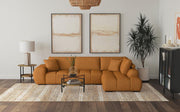 Coaster Fine Furniture Camacho - Upholstered Chaise Sectional Sofa | Meri Furniture