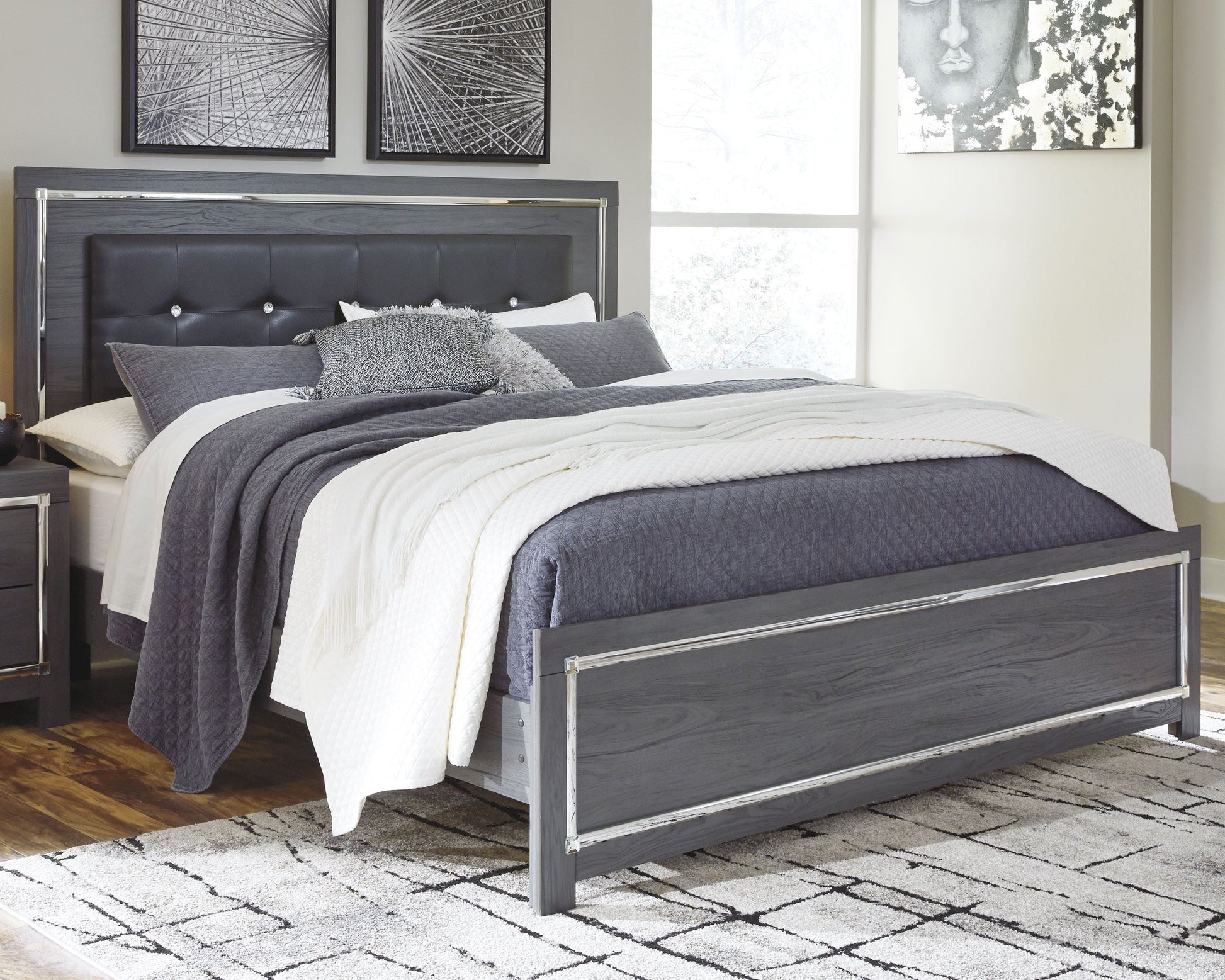 Signature Design by Ashley® Lodanna - Panel Bed | Meri Furniture
