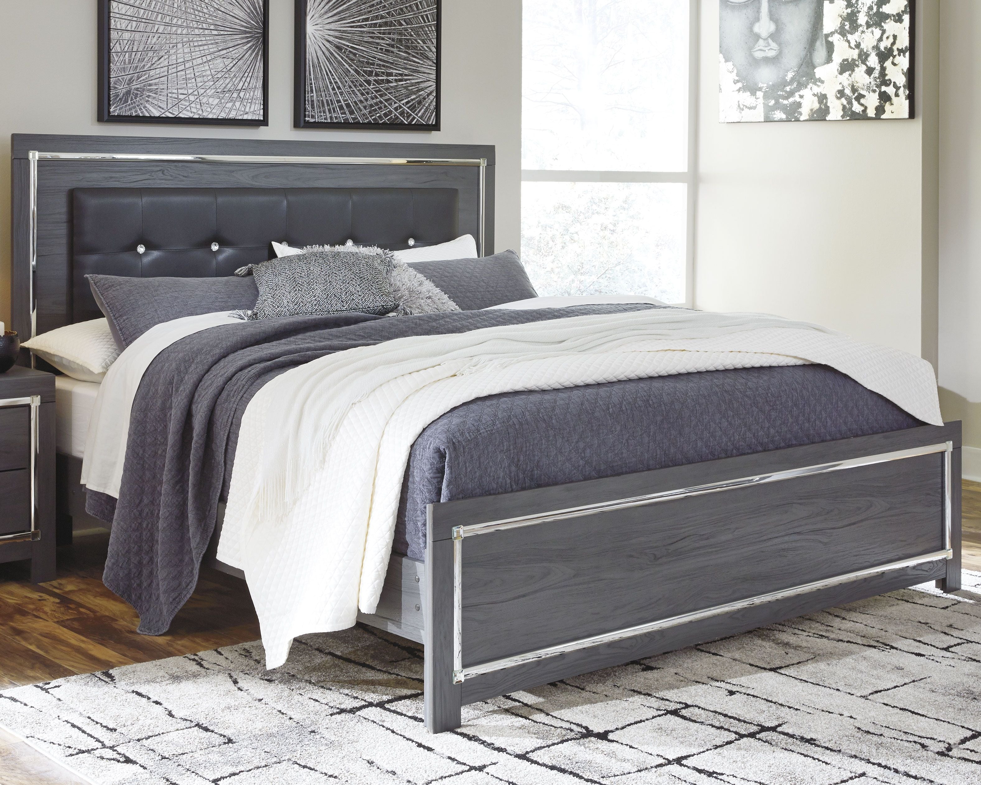 Signature Design by Ashley® Lodanna - Panel Bed | Meri Furniture
