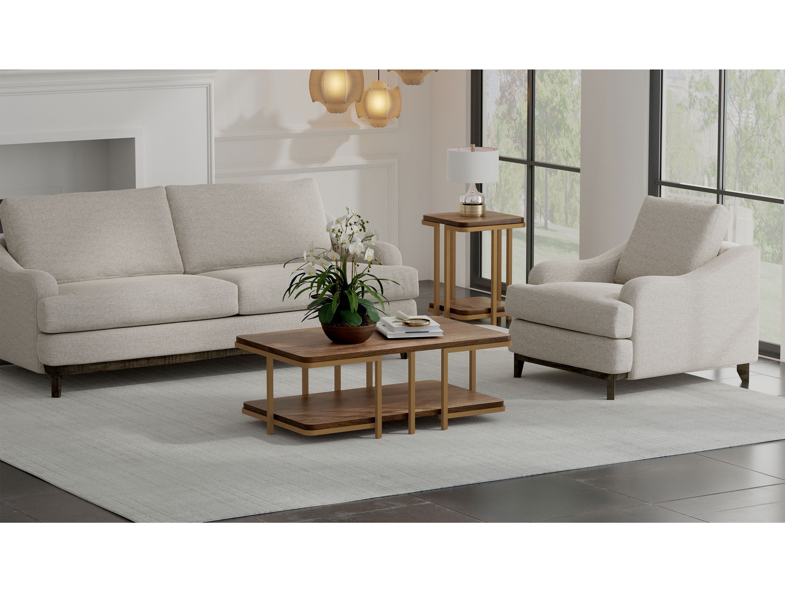 International Furniture Direct Alfa - Sofa | Meri Furniture
