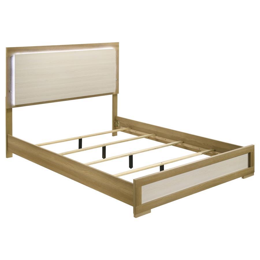Coaster Fine Furniture Hyland - Panel Bed LED Headboard | Meri Furniture