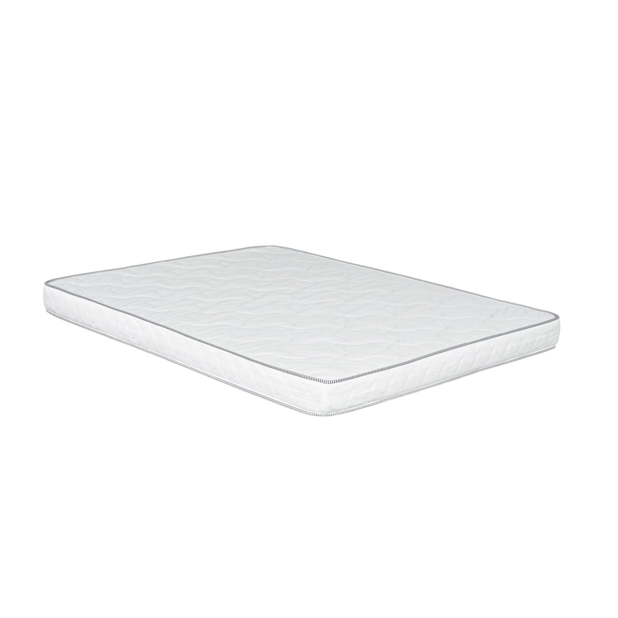 Reversible 6" Full Size Mattress In A Box Pressure Relief And Cooling Technology - White