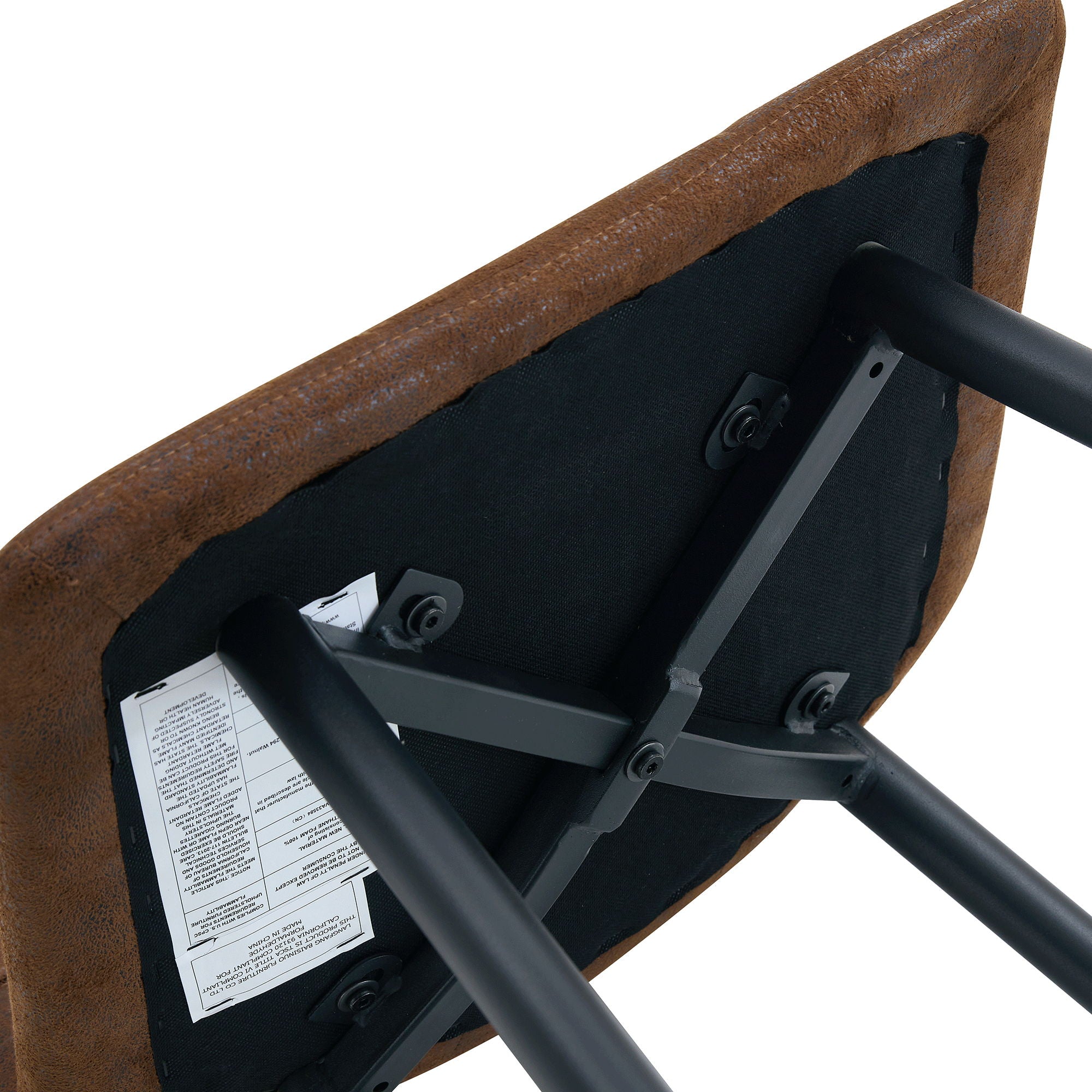 Bar Chair Set Comfortable With Metal Legs And Ergonomic Design