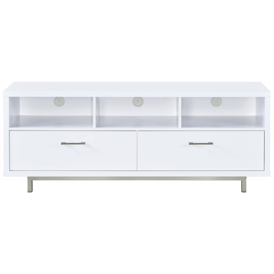 Coaster Fine Furniture Casey - 2-Drawer Engineered Wood 60" TV Stand | Meri Furniture