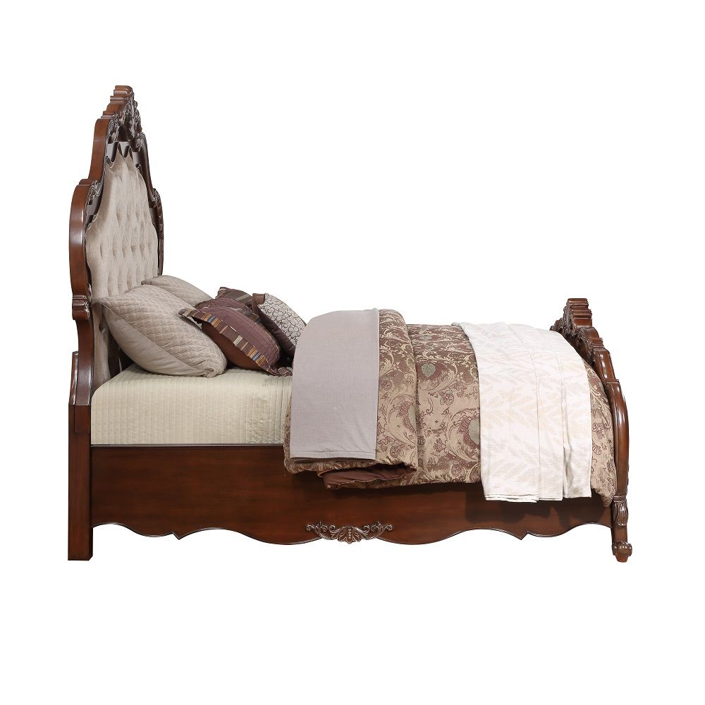 ACME Box Spring Required Padded Headboard Slat System Included Drawer Construction: Side Metal Drawe Glide (Full Extension), Dovetail, Felt Lined Top Drawer Self-Closed Drawer | Meri Furniture
