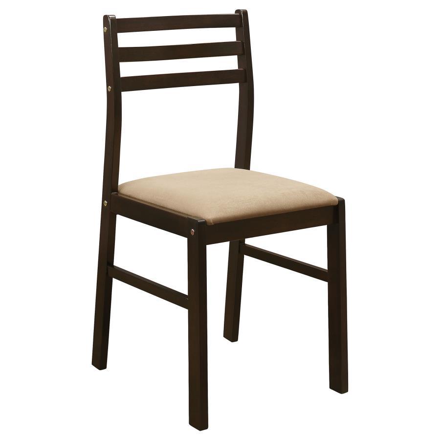 Bucknell - 3 Piece Round Drop Leaf Dining Table Set