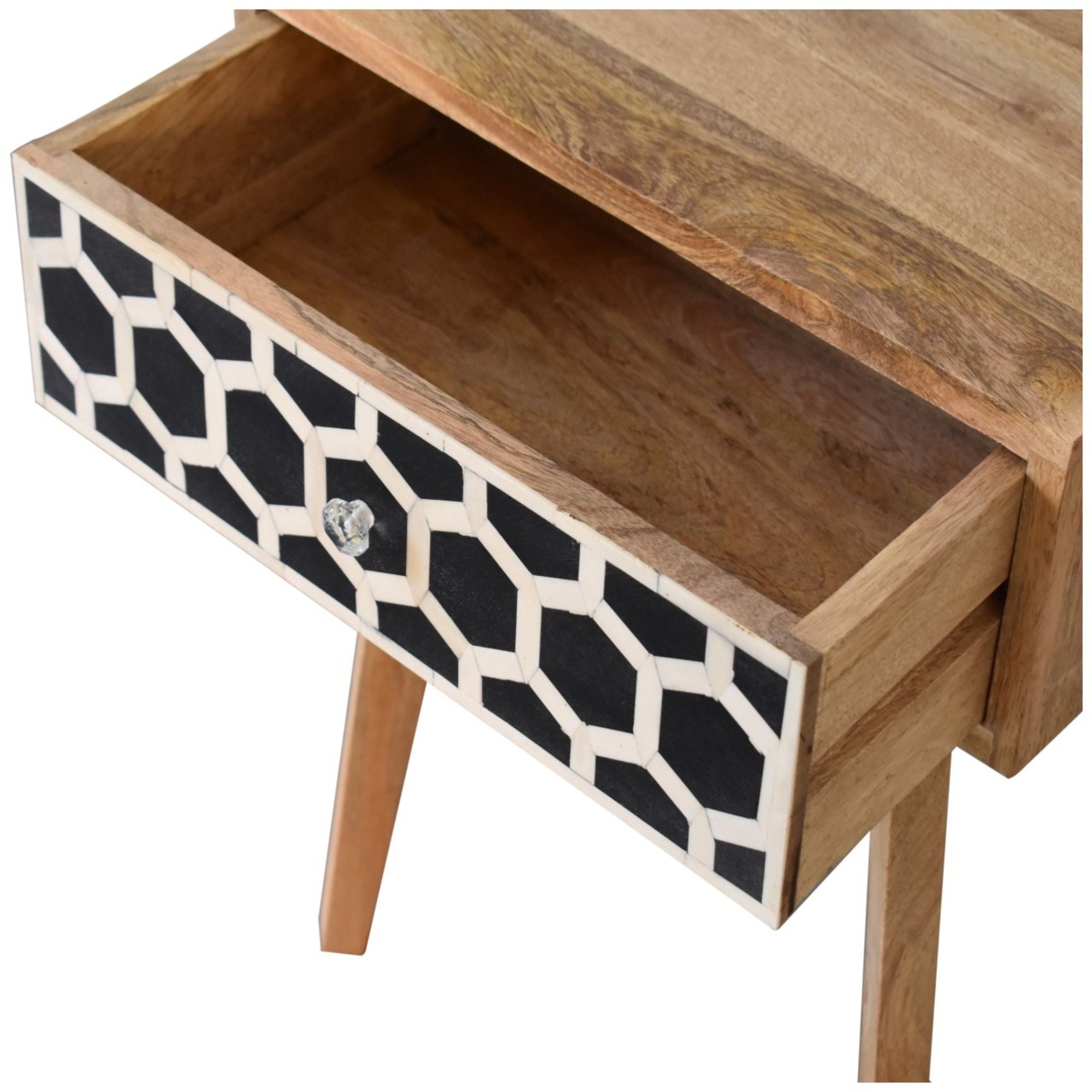 Inlay - Bone Inlay Drawer Nightstand