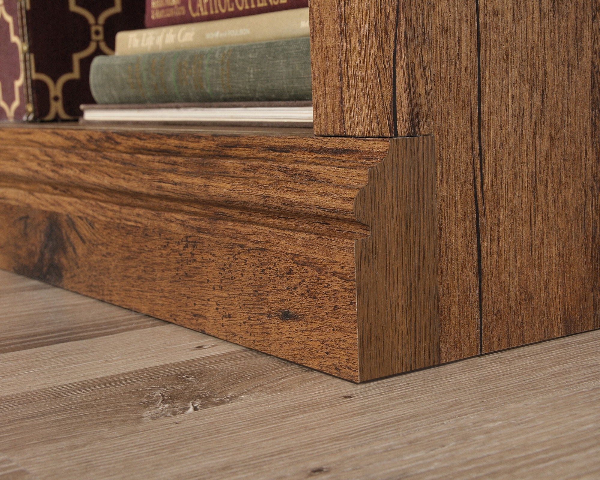 5-Shelf Bookcase Vintage Oak