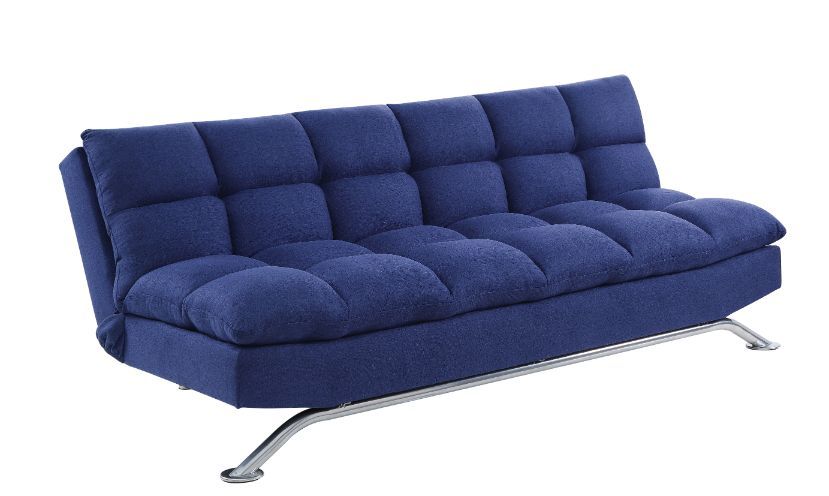 ACME Petokea - Futon - Blue Fabric | Meri Furniture