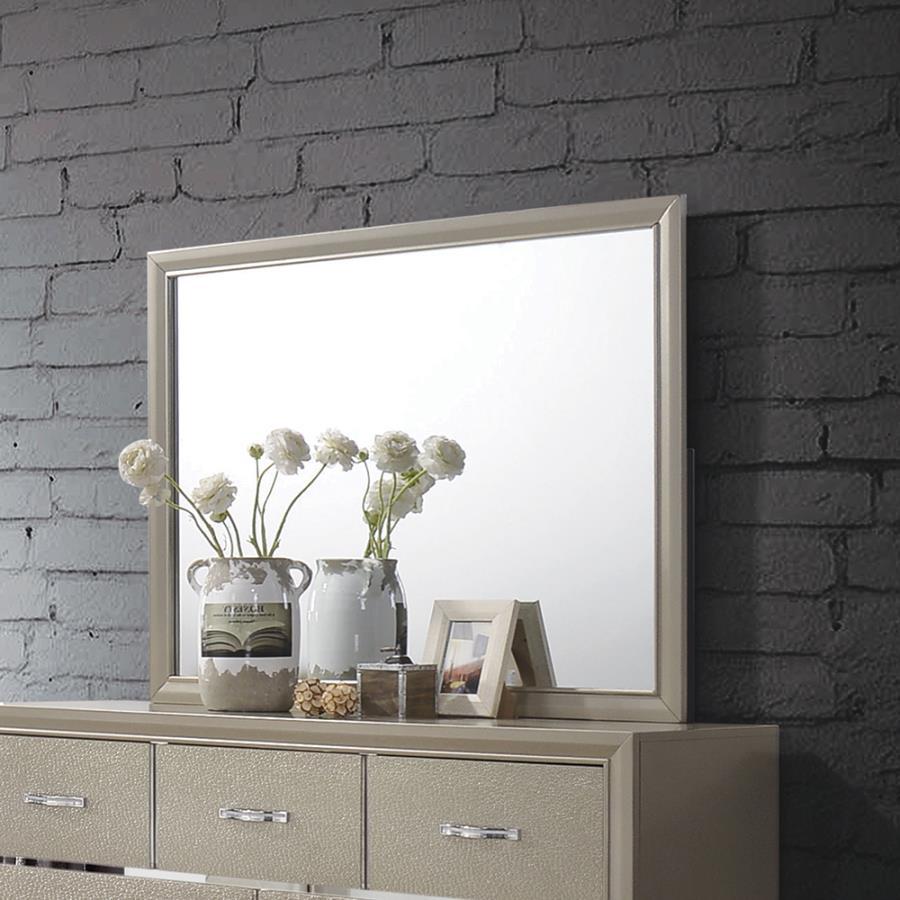 Coaster Fine Furniture Beaumont - Dresser Mirror - Champagne | Meri Furniture