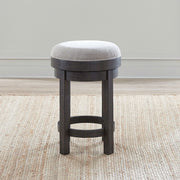 Weston - Upholstered Swivel Console Stool (RTA) - Brown