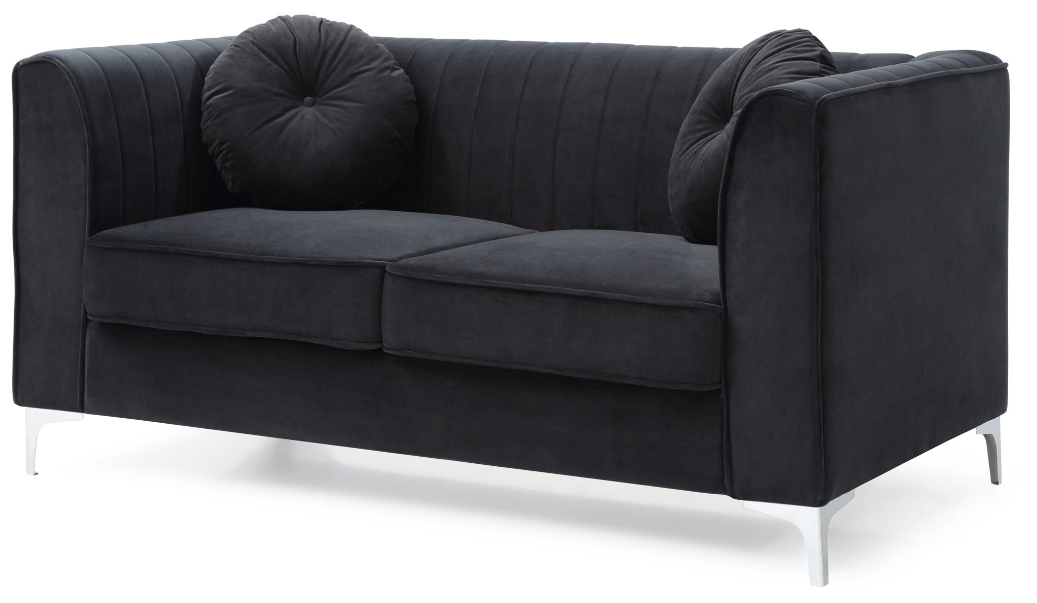 Delray - Micro Suede Loveseat