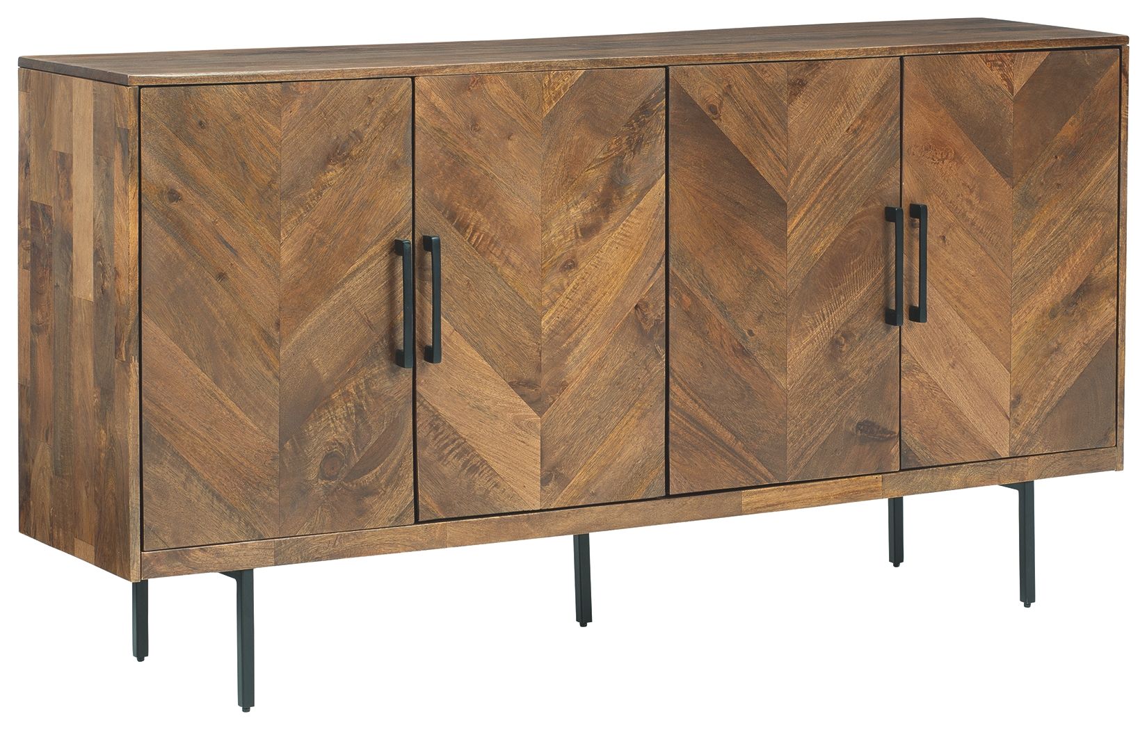 Ashley Furniture Prattville - Brown - Accent Cabinet | Meri Furniture