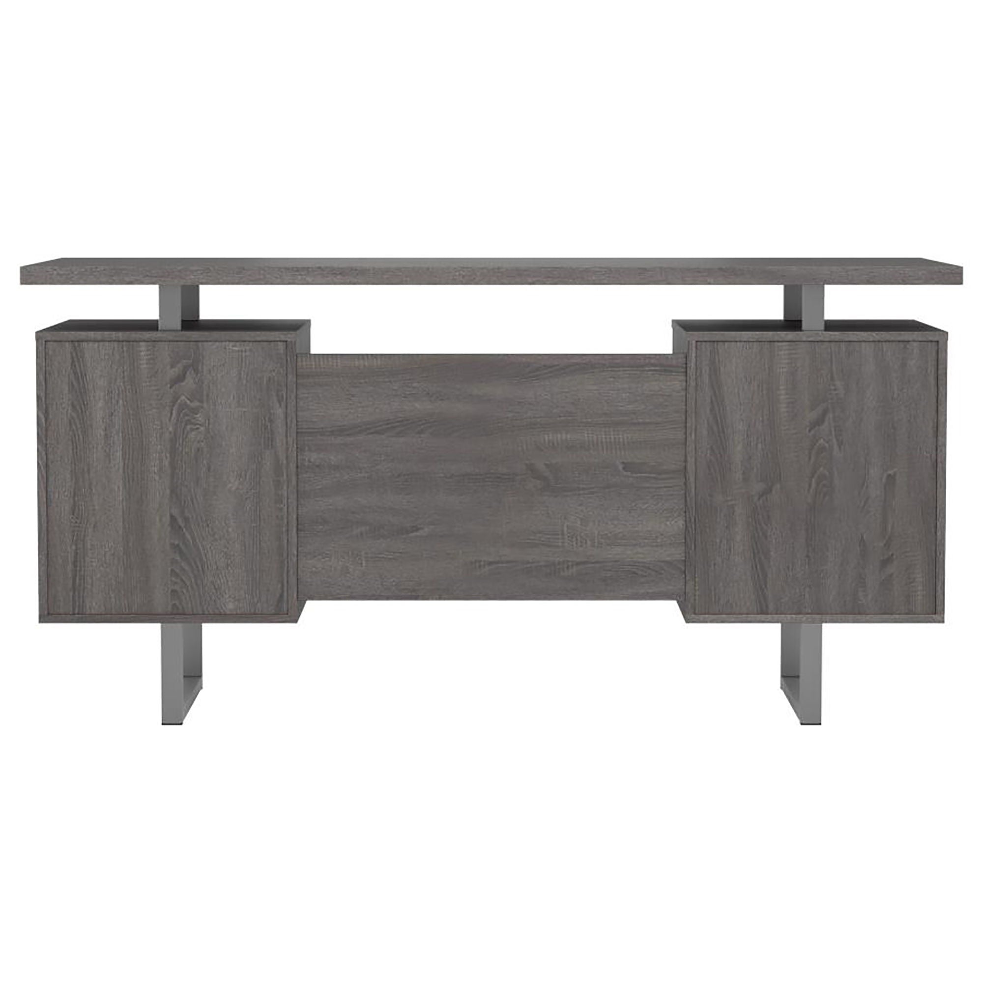 2 Drawer Floating Top Office Desk