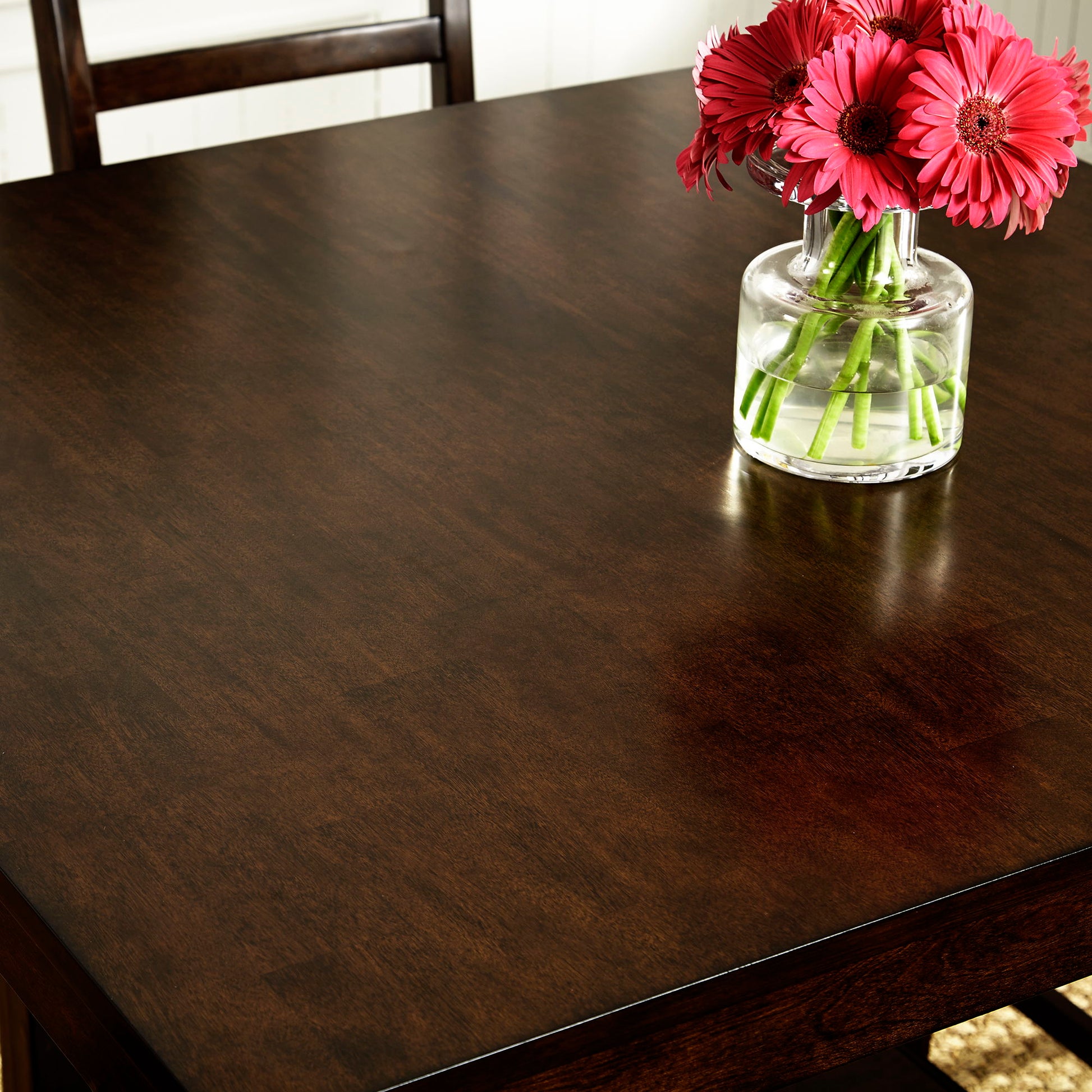 Liberty Furniture Hampton - 5 Piece Gathering Table Set - Dark Brown | Meri Furniture