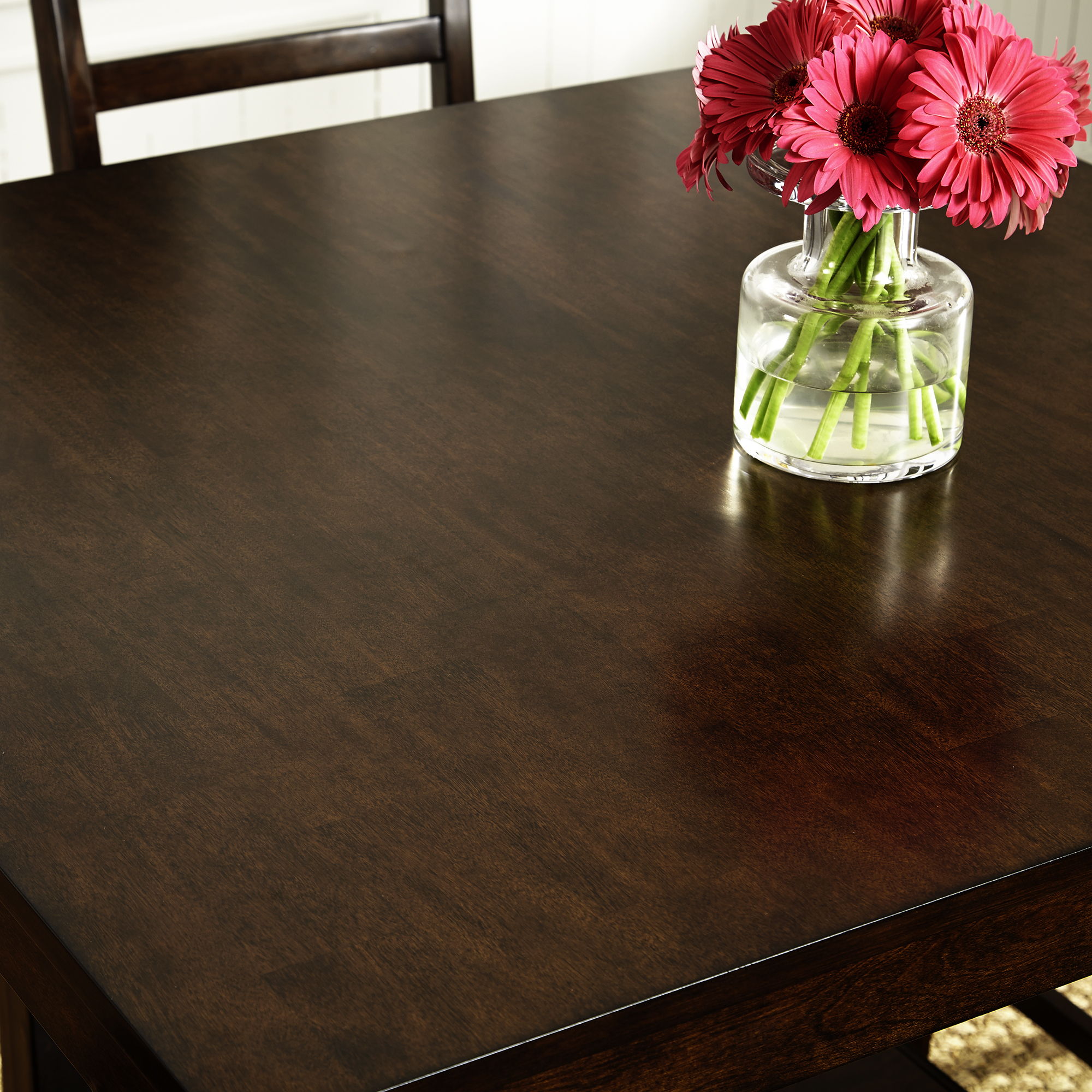 Liberty Furniture Hampton - 5 Piece Gathering Table Set - Dark Brown | Meri Furniture