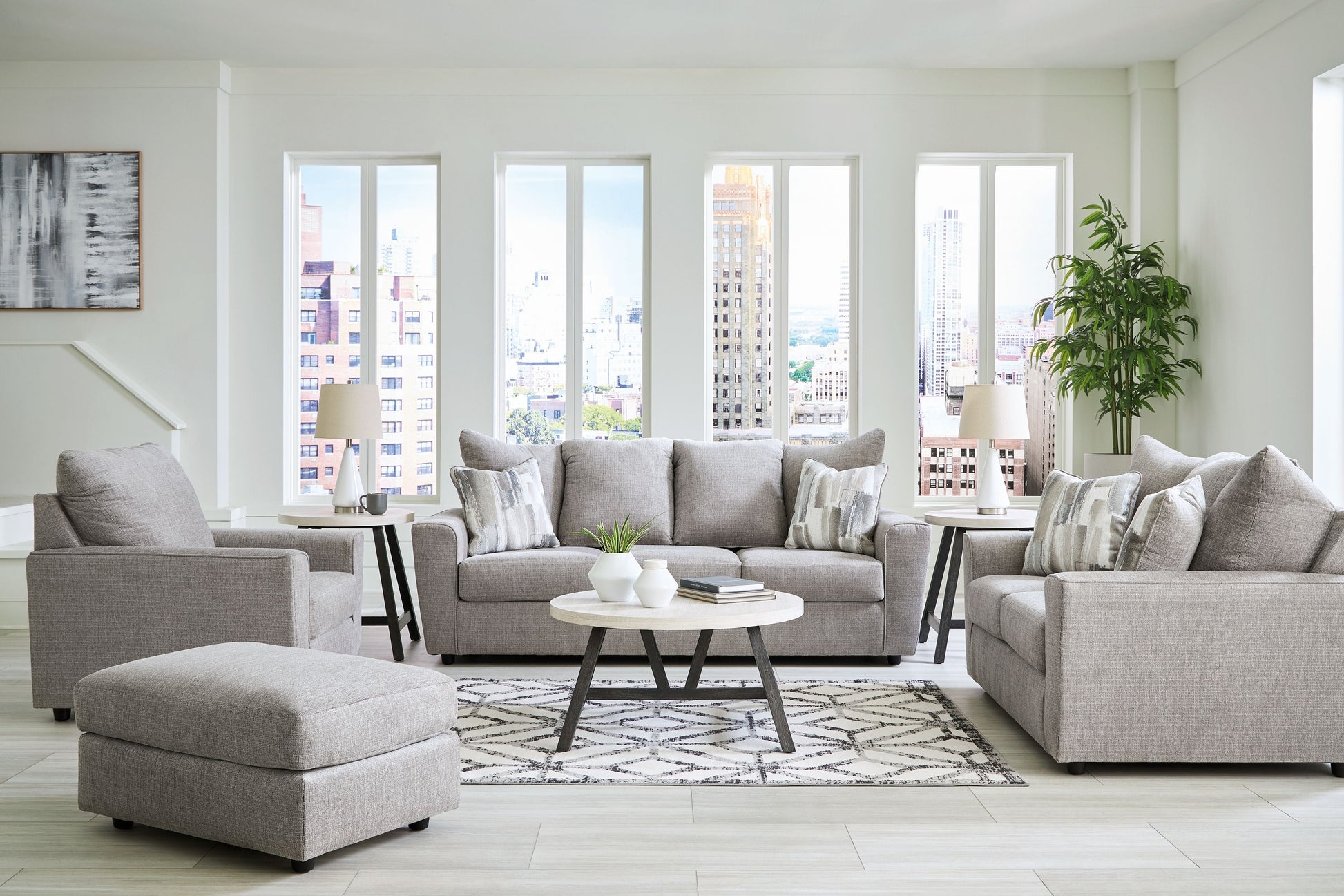 Signature Design by Ashley® Stairatt - Living Room Set | Meri Furniture