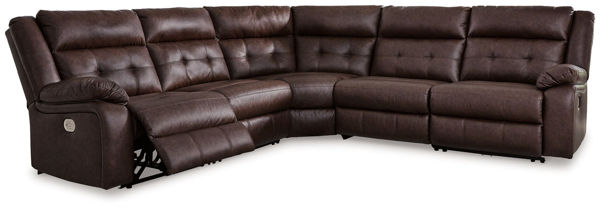 Signature Design by Ashley® Punch Up - Power Reclining Sectional | Meri Furniture