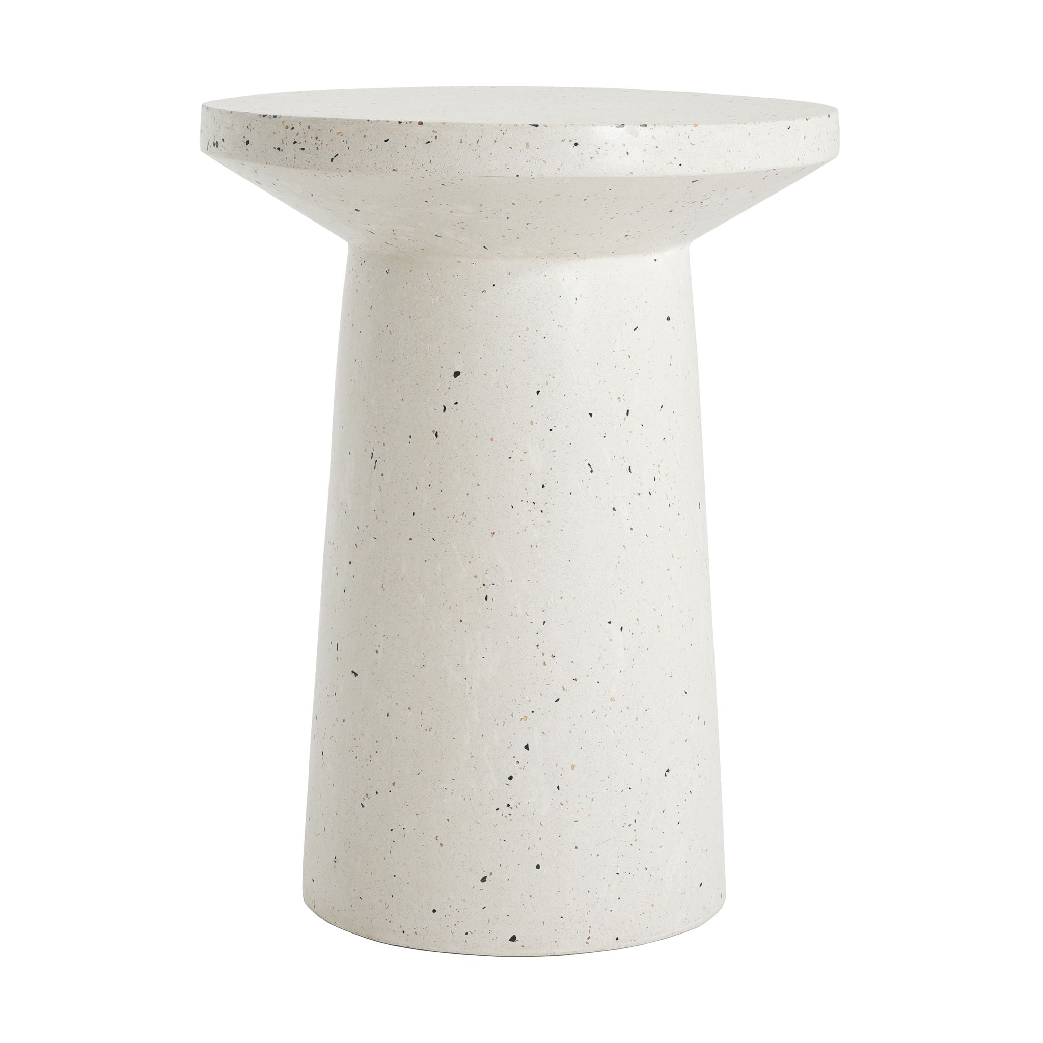 Terrazzo - Outdoor Side Table - White