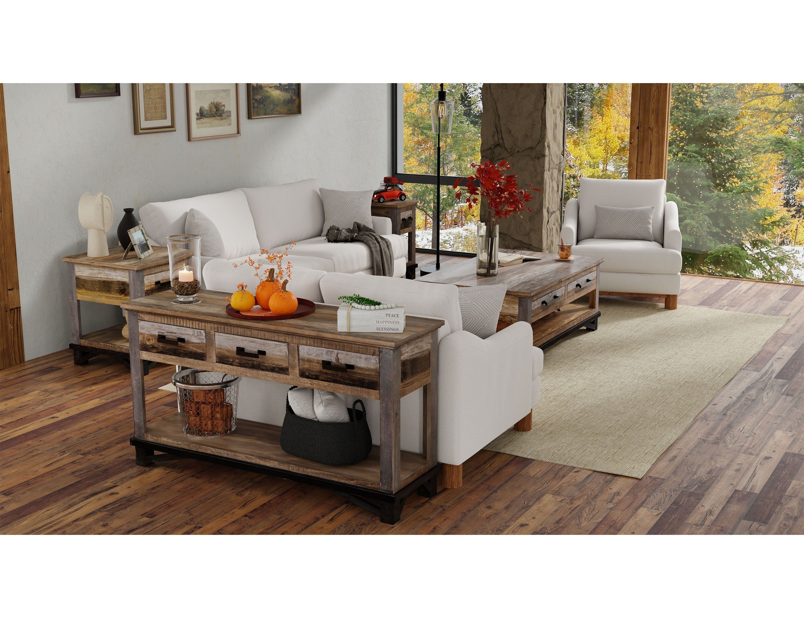 International Furniture Direct Olimpia - Sofa - Towny Brown | Meri Furniture