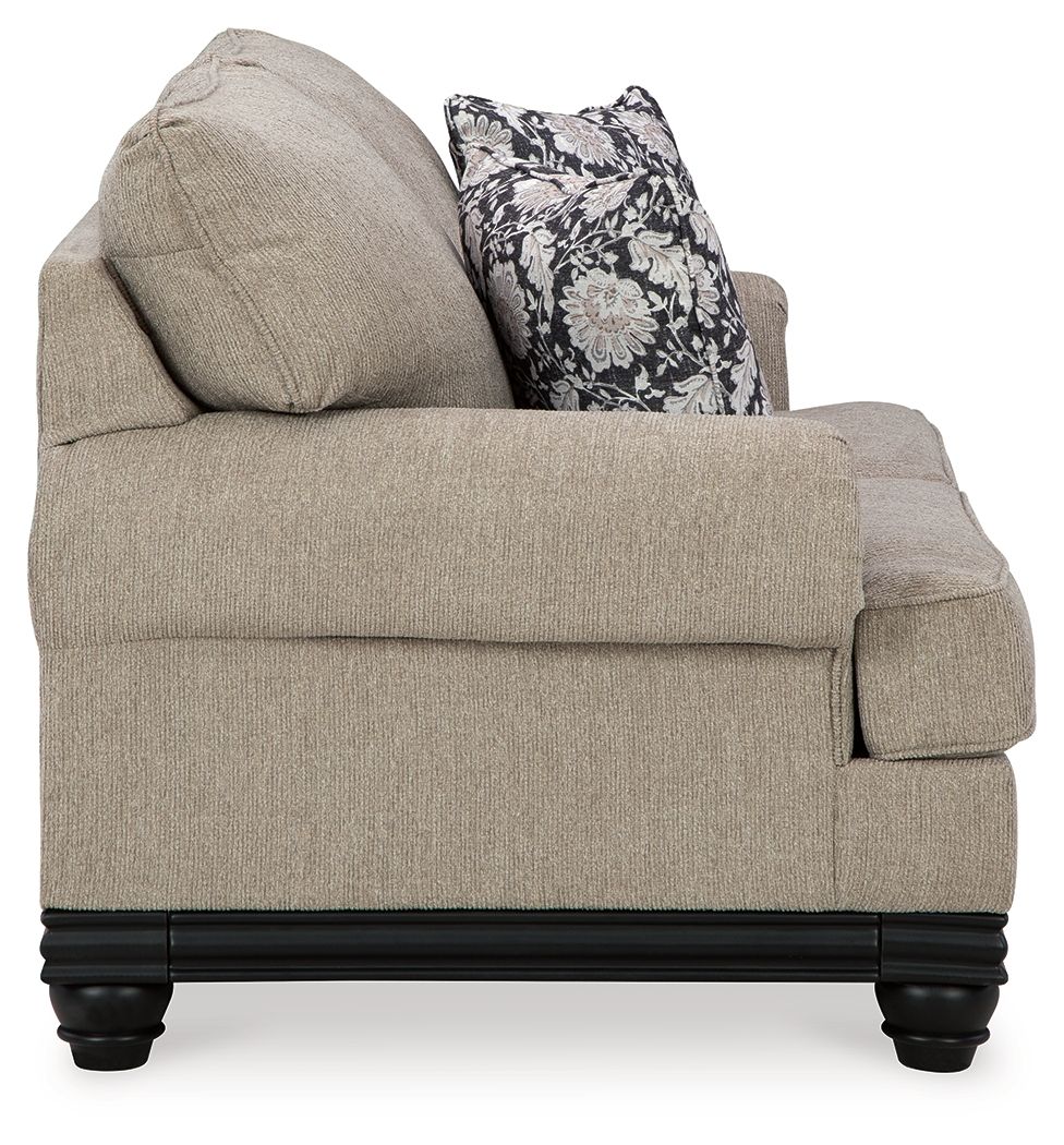 Signature Design by Ashley® Elbiani - Alloy - Loveseat | Meri Furniture