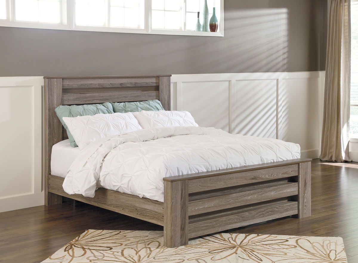 Signature Design by Ashley® Zelen - Panel Bed | Meri Furniture