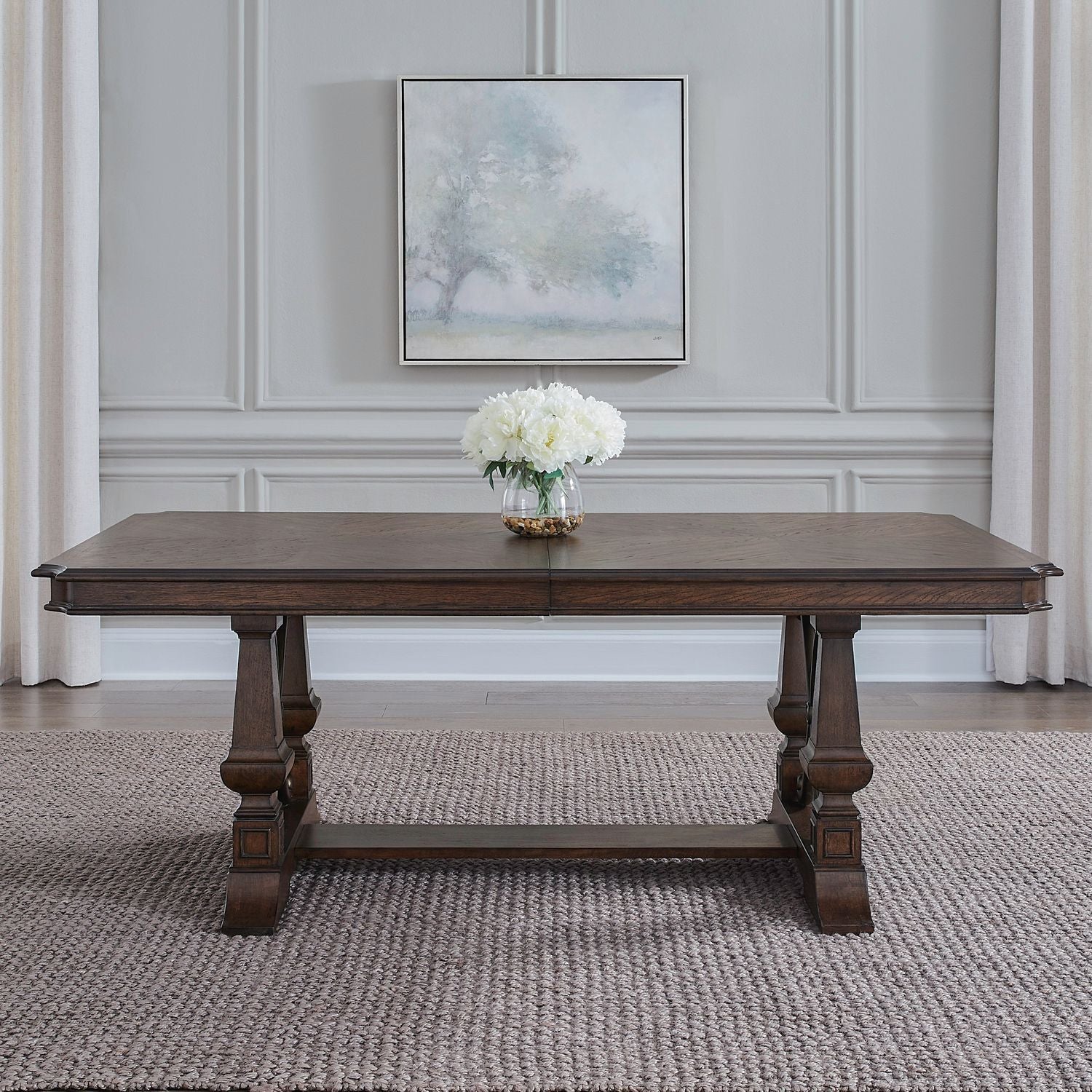 Provence Park - Trestle Table - Brown
