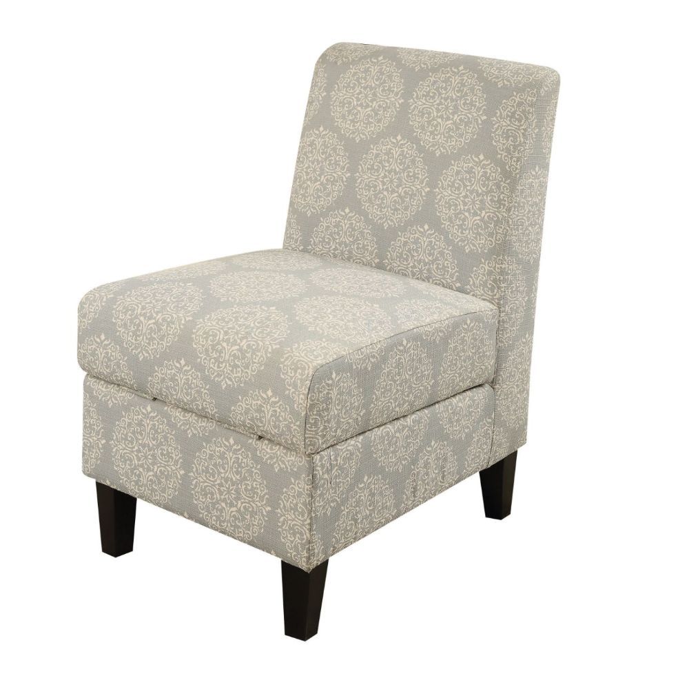 ACME Ollano II - Accent Chair - Pattern Fabric | Meri Furniture