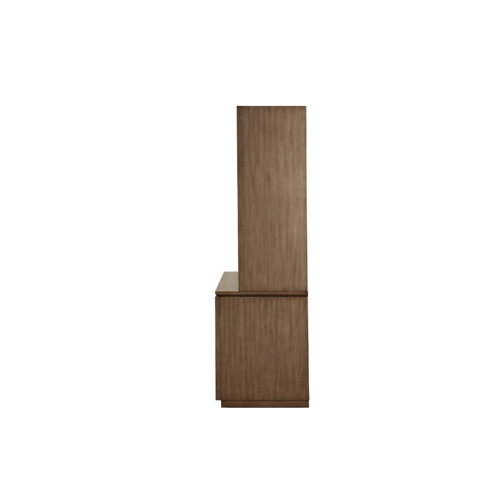 ACME Orianne - Desk - Antique Gold | Meri Furniture