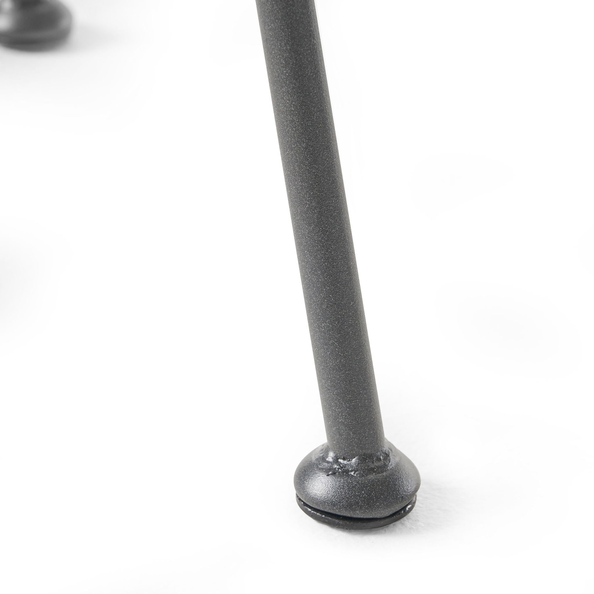 Petrichor - Outdoor Side Table With Tempered Glass And Steel Frame