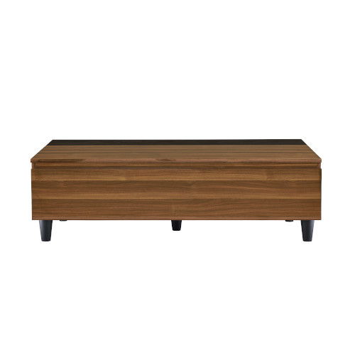 Avala - Coffee Table - Walnut & Black