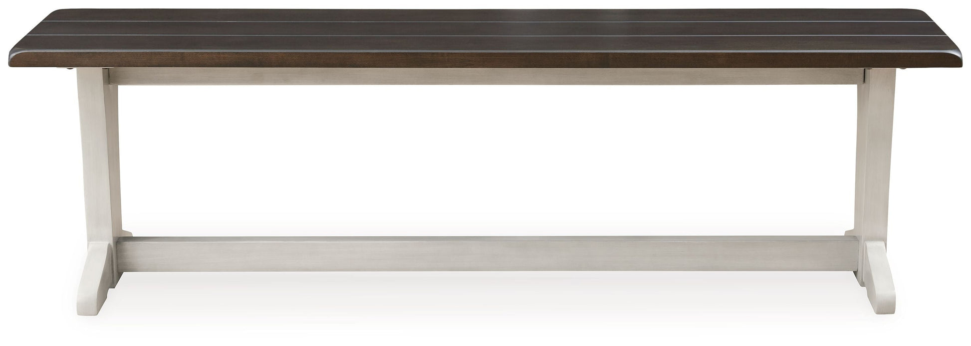 Signature Design by Ashley® Darborn - Gray / Brown - Large Dining Room Bench | Meri Furniture