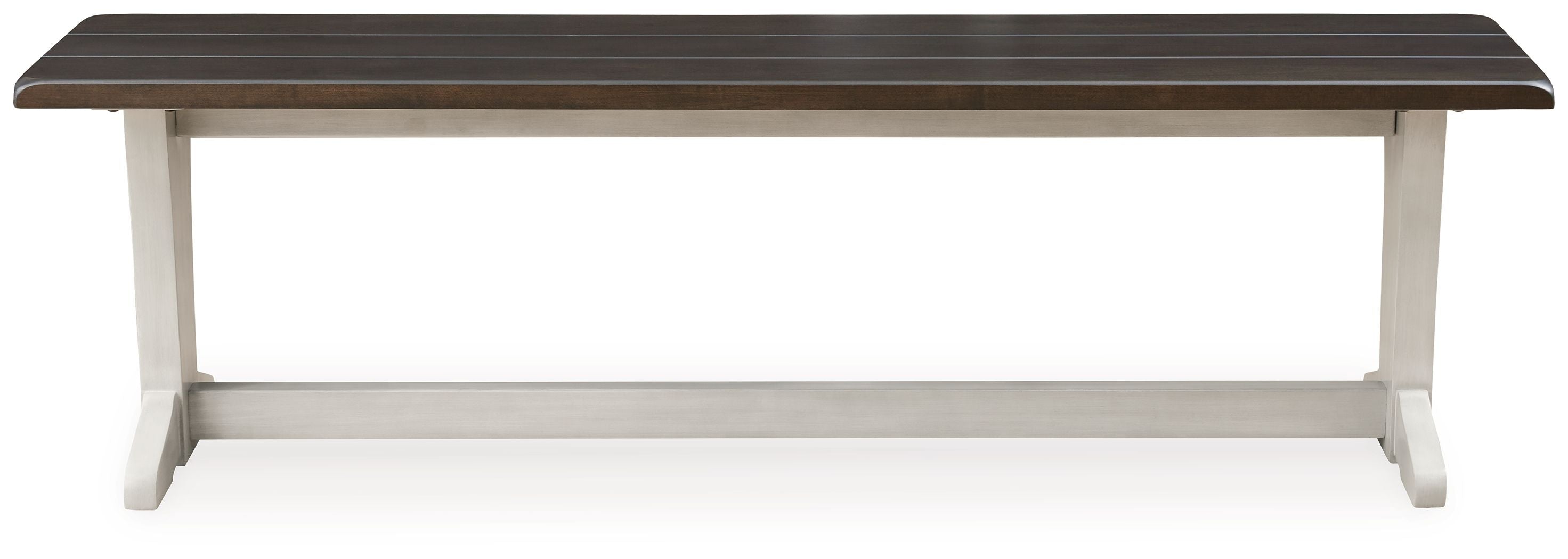 Signature Design by Ashley® Darborn - Gray / Brown - Large Dining Room Bench | Meri Furniture