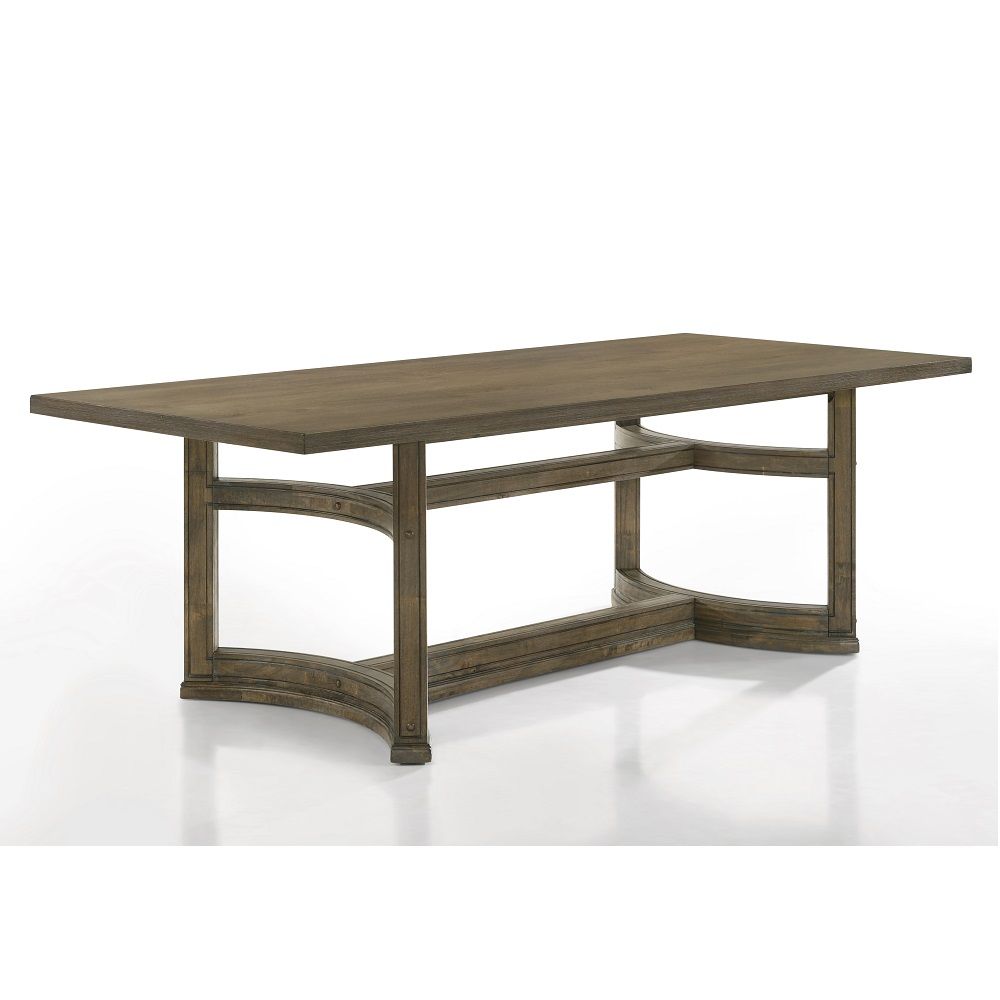 ACME Parfield - Dining Table - Brown | Meri Furniture