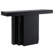 Drisana - Console Table - Black Mirrored