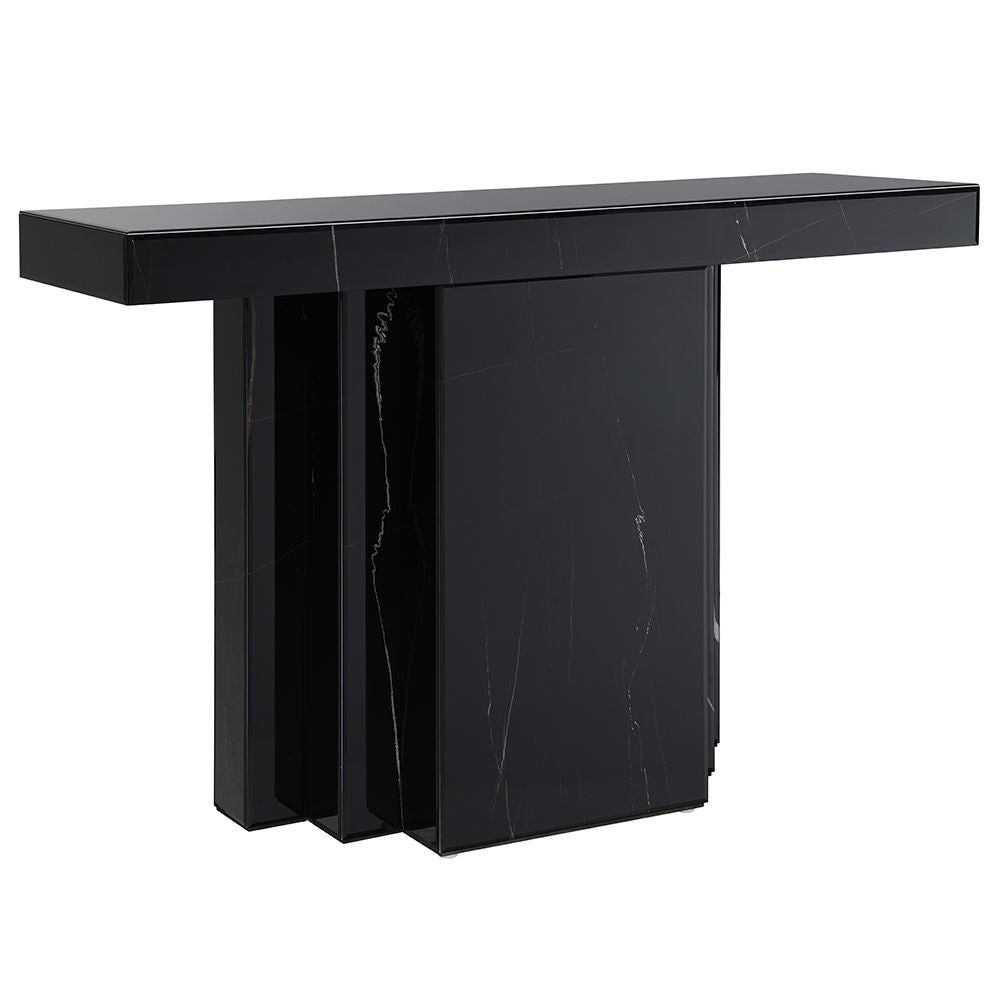 ACME Drisana - Console Table - Black | Meri Furniture
