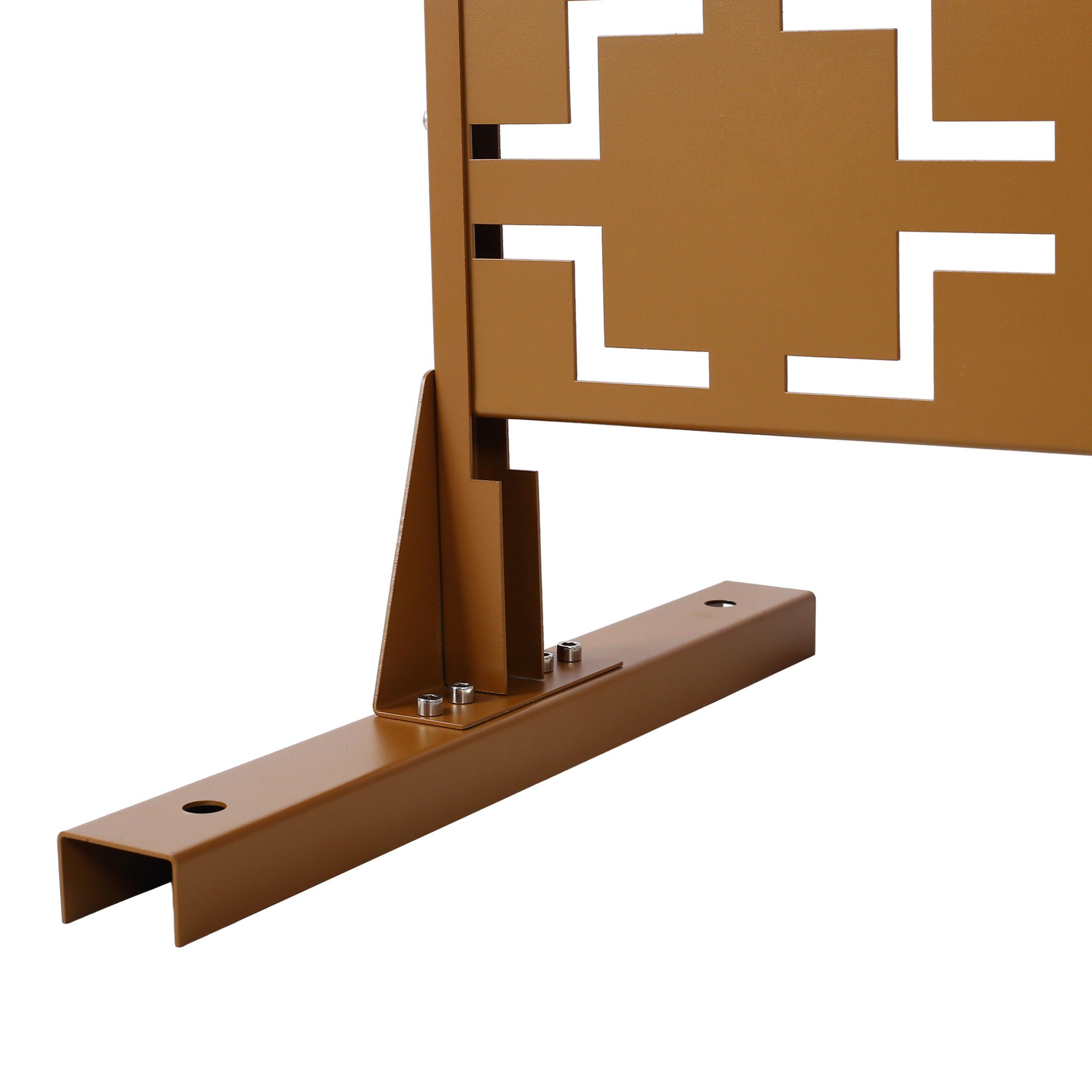 Outdoor & Indoor Metal Privacy Freestanding Decorative Screen