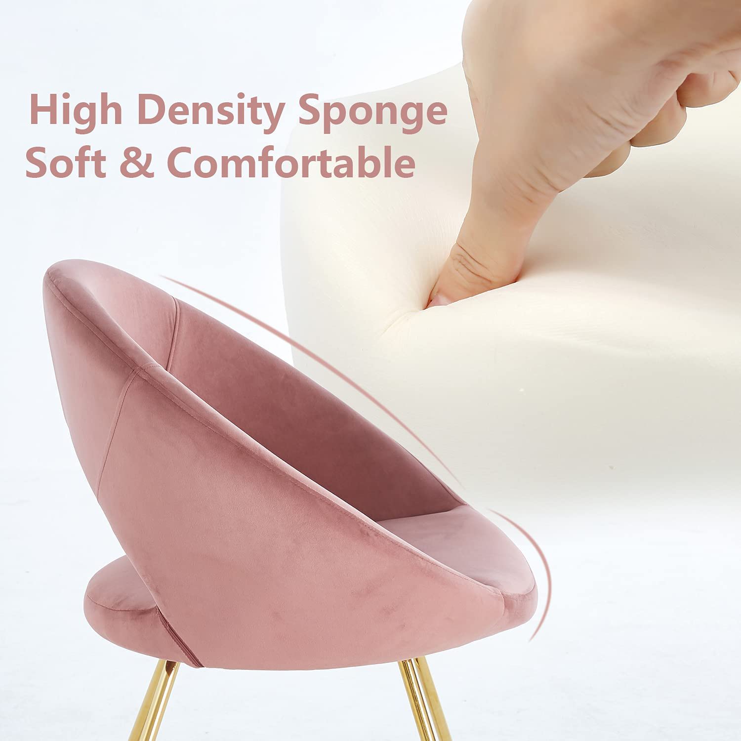 Modern Accent Velvet Lounge Chair