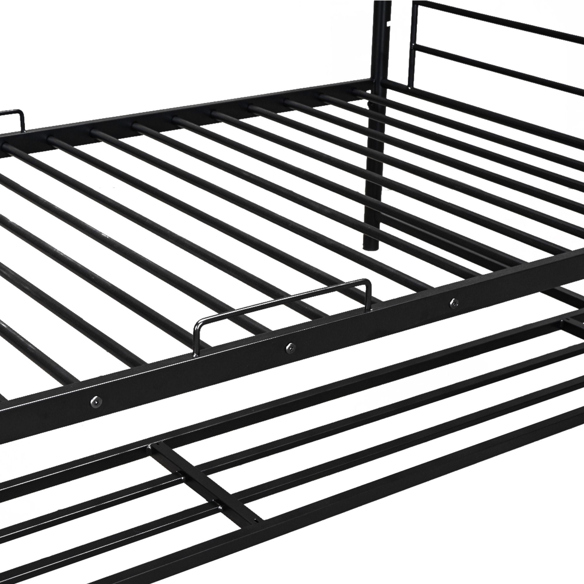 Metal Bunk Bed & Shelf And Guardrails