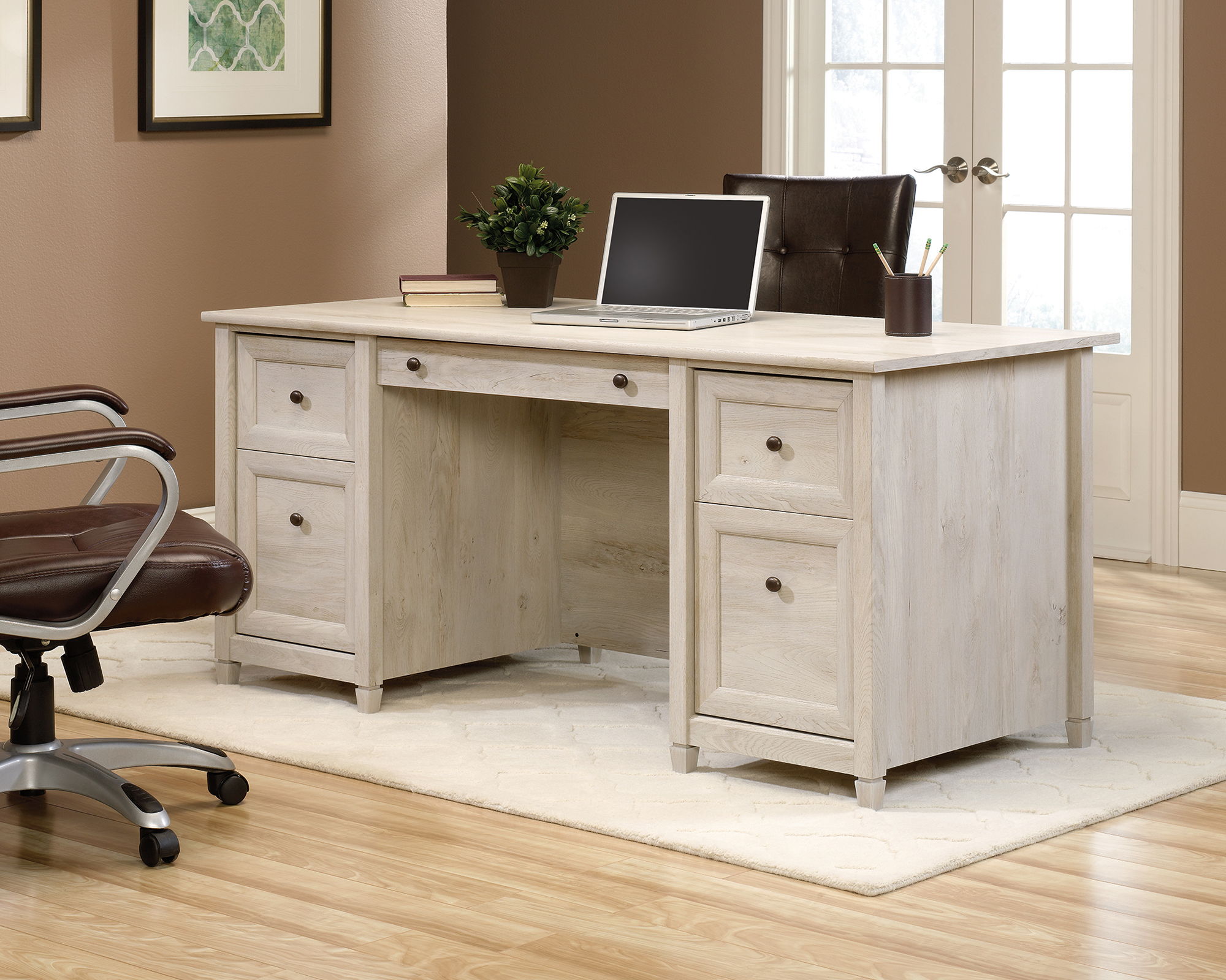 Double-Pedestal Executive Desk