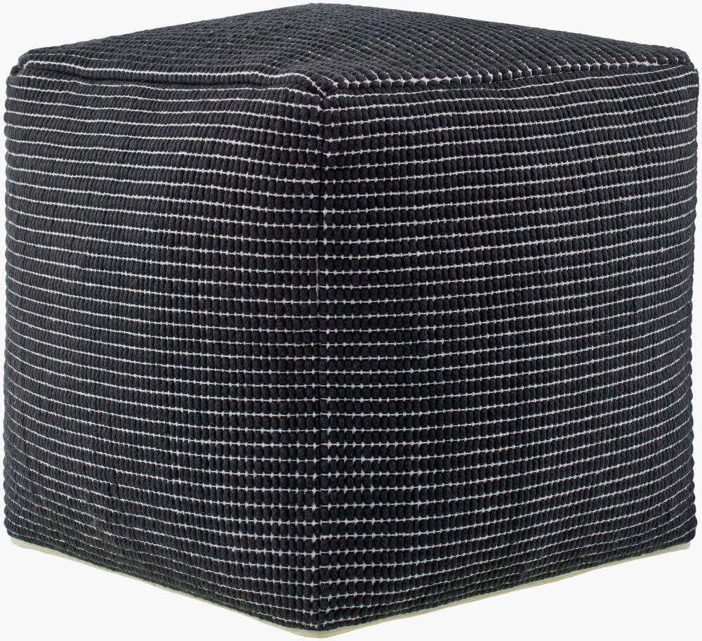 Chunky Grid Pouf