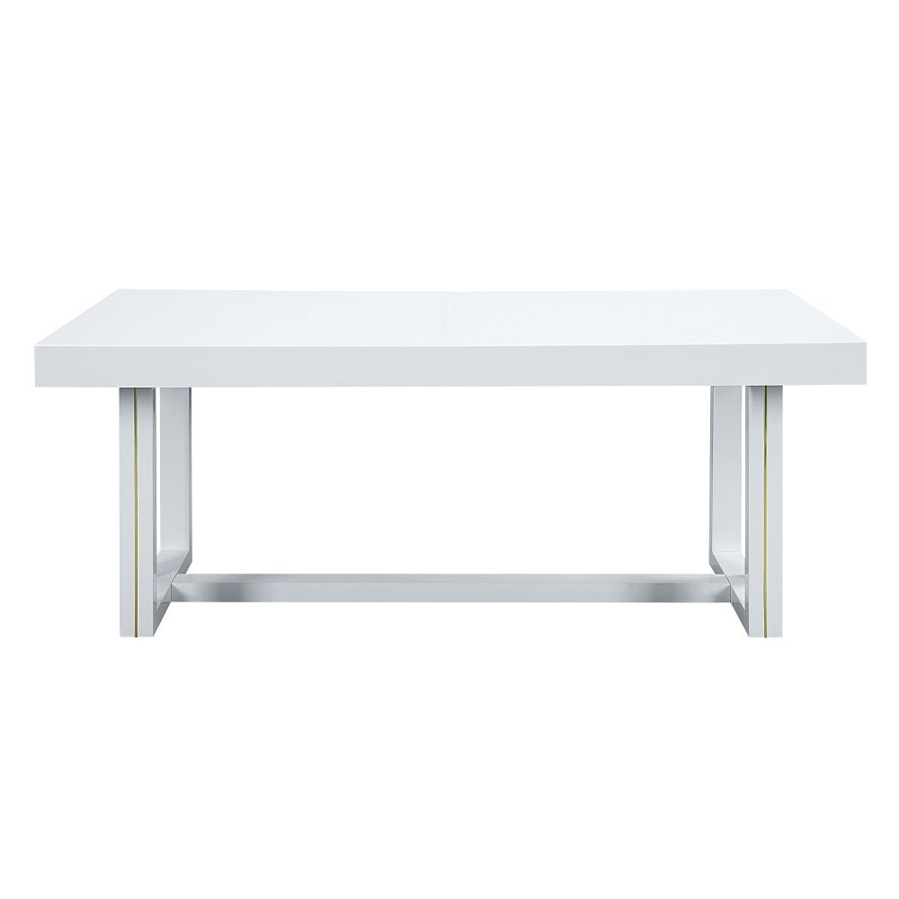 ACME Paxley - Dining Table - Black High Gloss Finish | Meri Furniture