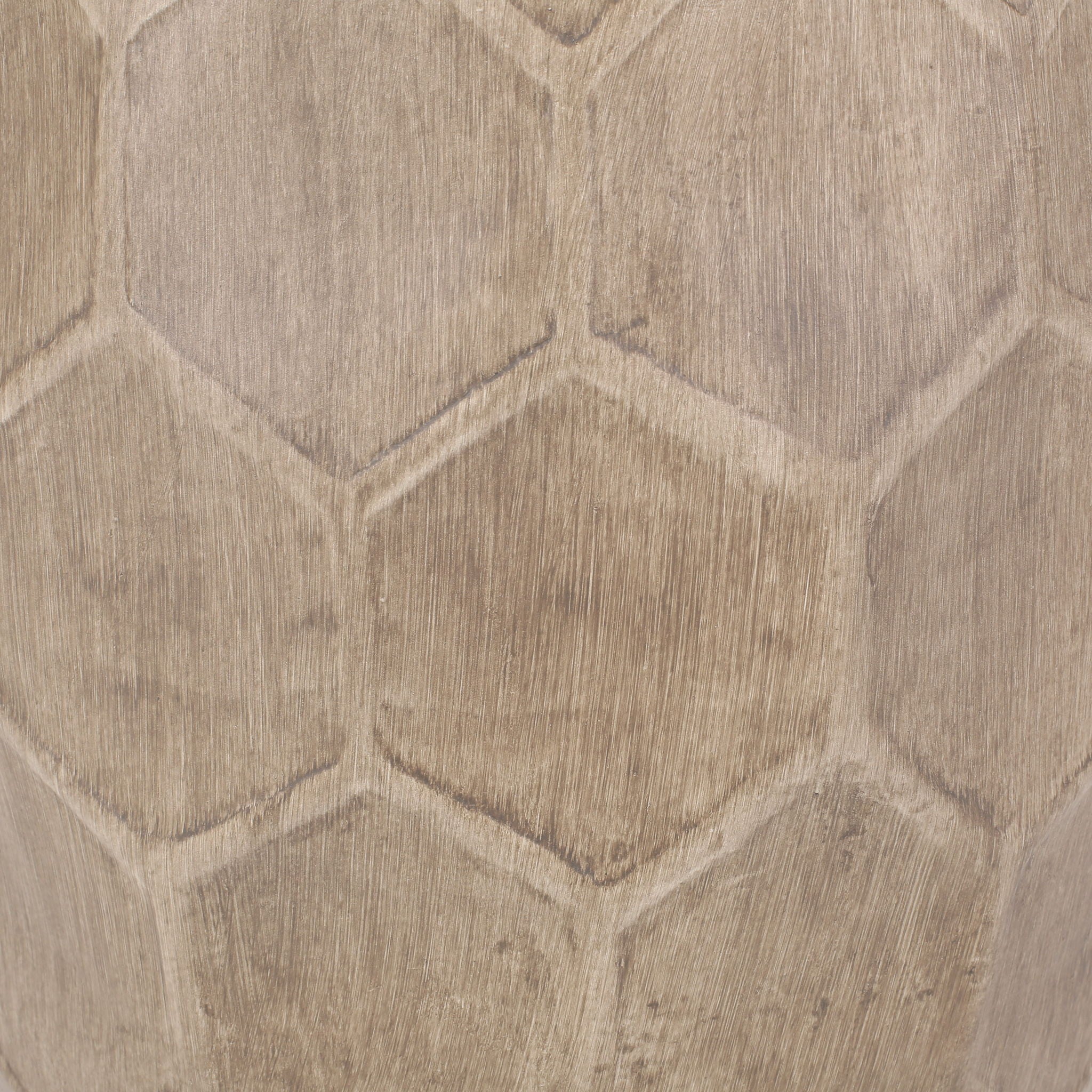 Outdoor Lightweight Concrete Side Table - Natural